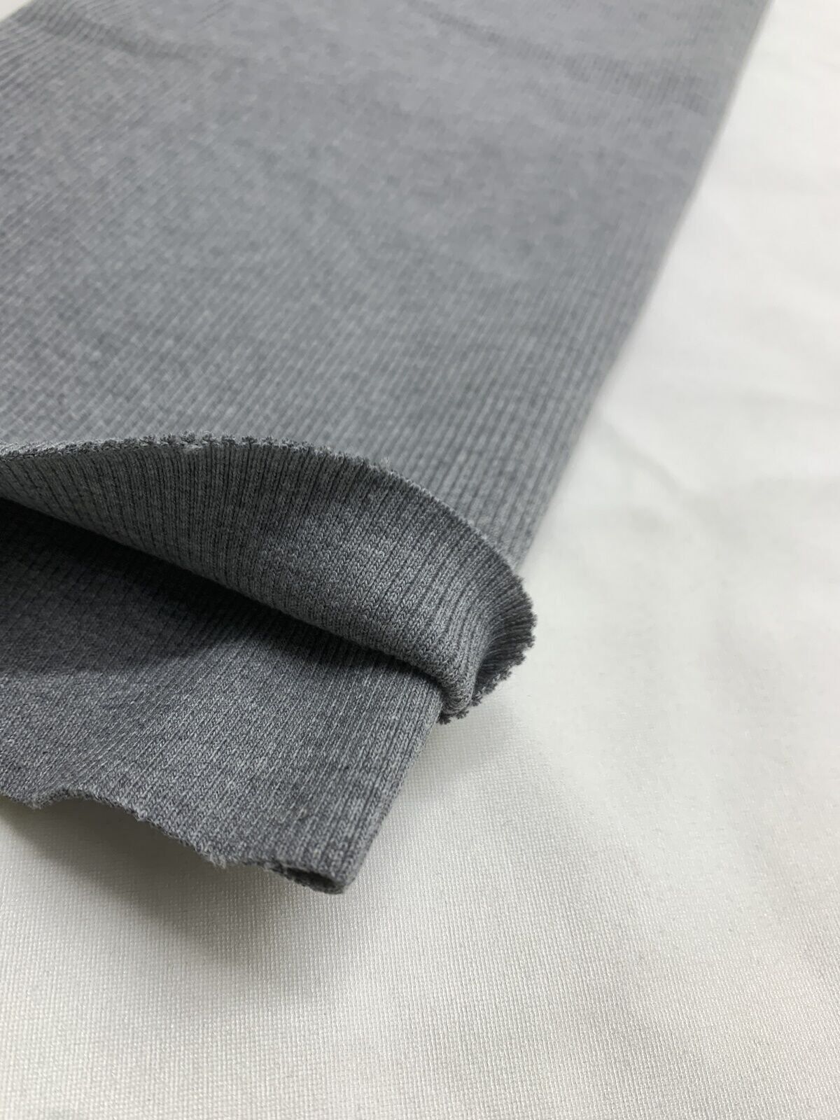 Antrasit Kaşkorse (Ribana) Kumaş, Parça 40x140 cm