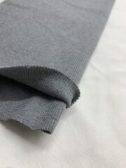 Antrasit Kaşkorse (Ribana) Kumaş, Parça 40x140 cm