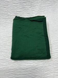 Diz Yapmaz Esnek 2 İplik Kumaş, Parça 130x180 cm - Zümrüt Yeşili