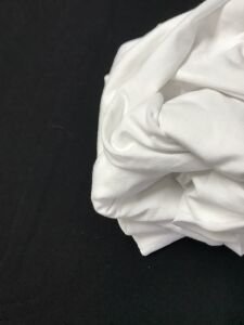 Beyaz Süprem Kumaş, Parça 85x170 cm