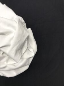 Bebe Ribana Penye Kumaş, Parça 95x160 cm Ekru Renk