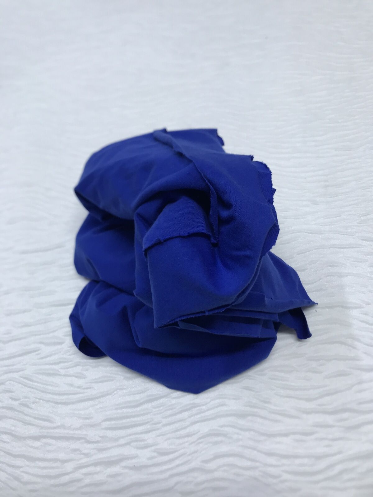 Likralı Süprem Kumaş Saks Mavi, Parça 80x180 cm