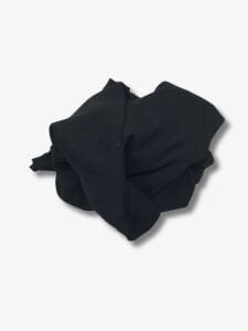 Bebe Ribana Penye Kumaş, Parça 70x200 cm Siyah Renk