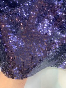 Lacivert Payet Kumaş