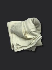 Bebe Ribana Penye Kumaş, Parça 80x170 cm Ekru Renk