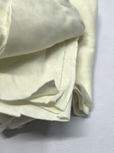 Bebe Ribana Penye Kumaş, Parça 80x170 cm Ekru Renk