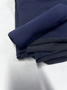 Ribanalı Diz Yapmaz 2 İplik, Parça 90x180 cm - Lacivert