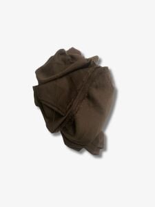 Kumlu Krep Kumaş, Parça 300x150 cm Kahverengi