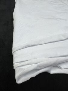 Likralı Süprem, Parça 105x180 cm - Beyaz
