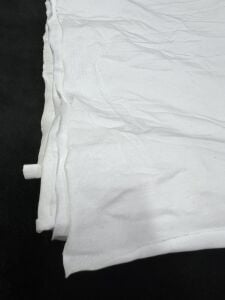 Likralı Süprem, Parça 55x180 cm - Beyaz