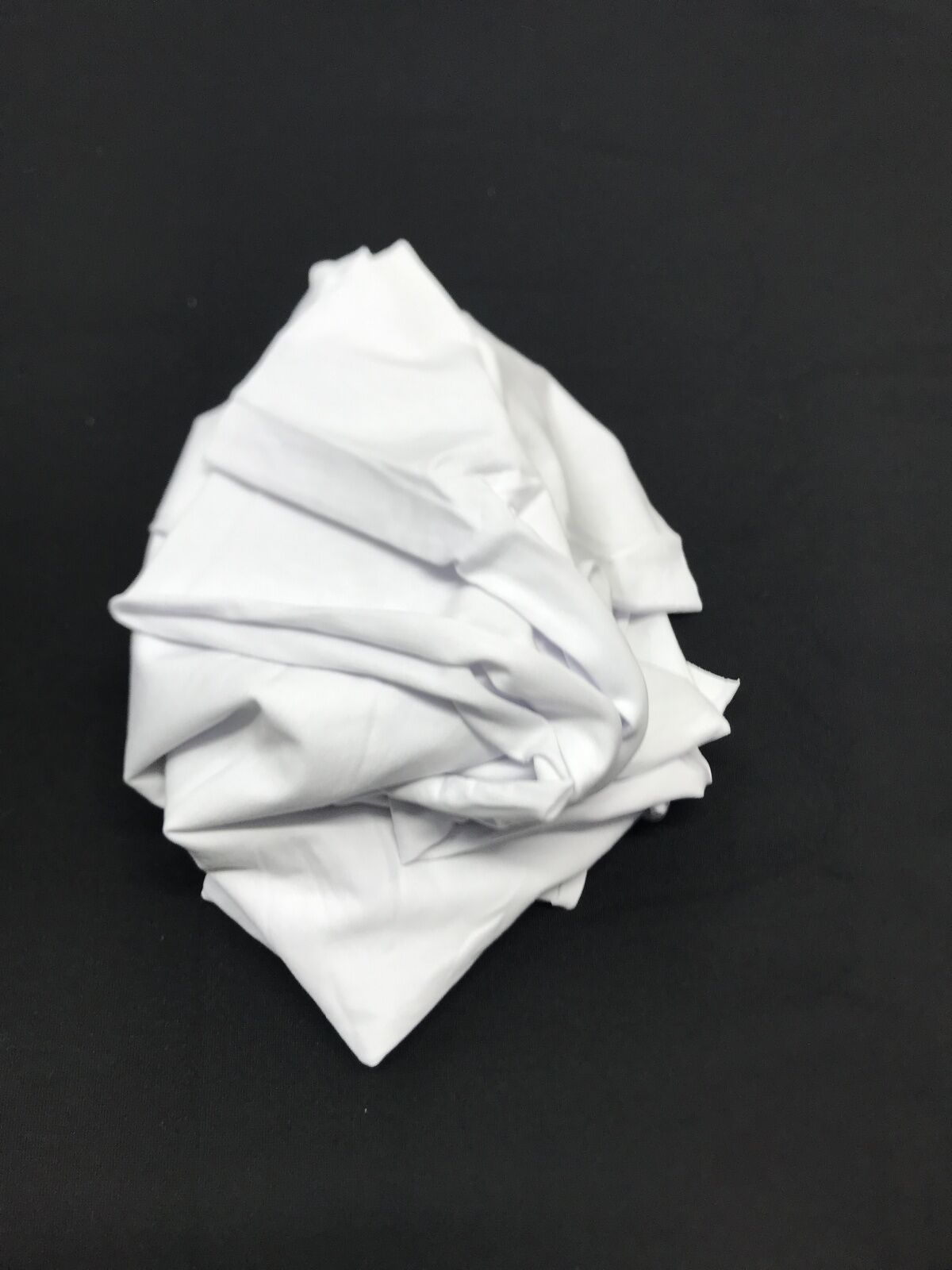 Likralı Süprem Kumaş Beyaz, Parça 65x170 cm (HAFİF KİR VAR)