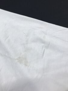 Likralı Süprem Kumaş Beyaz, Parça 65x170 cm (HAFİF KİR VAR)