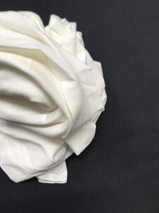 Likralı Süprem Kumaş Ekru, Parça 85x180 cm