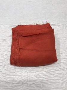 Ham Keten Kumaş Tok, Parça 300x145 cm - Oranj