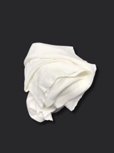 Bebe Ribana Penye Kumaş, Parça 100x190 cm Ekru Renk