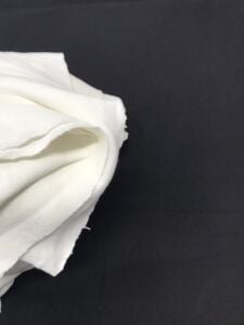 Bebe Ribana Penye Kumaş, Parça 100x190 cm Ekru Renk