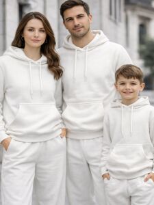 Ribanalı 3 İplik Kumaş Ekru – Parça 90x180 cm (HAFİF KİR VAR)