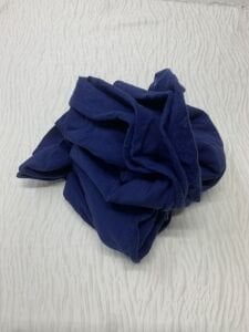 Hafif Şardonlu Pamuk 2 İplik Kumaş, Parça 70x190 cm - İndigo