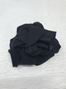 Diz Yapmaz 2 İplik Kumaş Esnek Siyah, Parça 90x180 cm