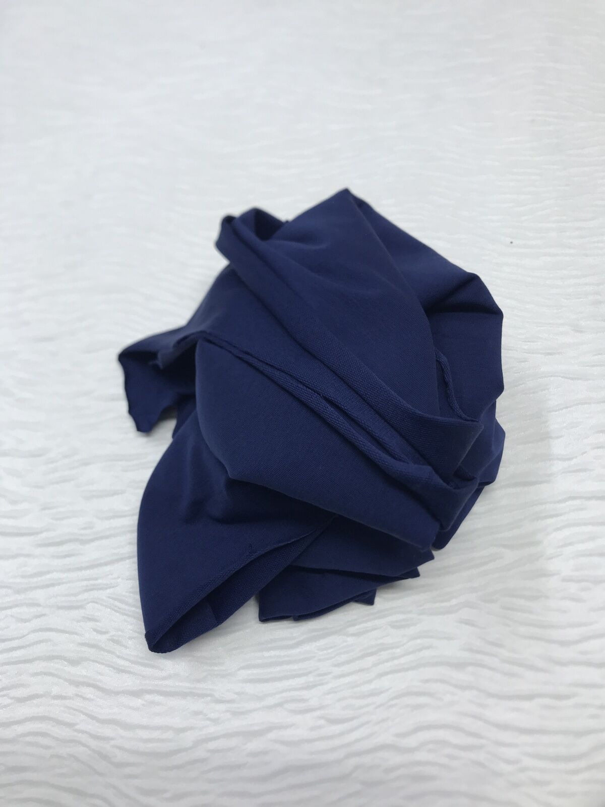 Diz Yapmaz 2 İplik Kumaş Esnek Lacivert, Parça 90x140 cm