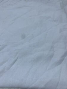 Şardonlu 3 İplik Kumaş, Parça 85x190 cm - Beyaz (HAFİF KİRLİ)
