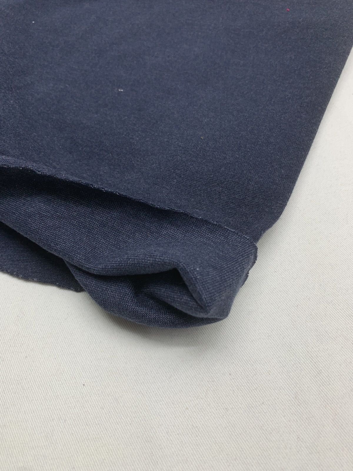 İnce Ribana Kumaş, Parça 70x70 cm Lacivert