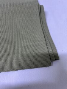 Ribana Fitilli Kumaş, Parça 55x120 cm Küf Yeşili (ENDE ÇİZGİLER VAR)