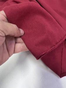 Bordo Süet Kumaş