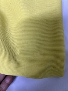 Ribana Fitilli Kumaş, Parça 65X100 cm Sarı Renk