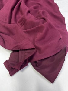 Koyu Bordo Süet Kumaş