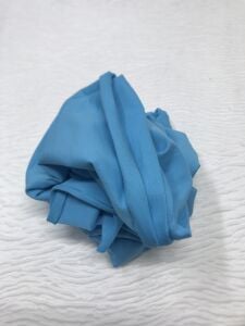 Pamuk 2 İplik Kumaş Esnek Mavi, Parça 90x180 cm