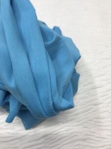 Pamuk 2 İplik Kumaş Esnek Mavi, Parça 90x180 cm