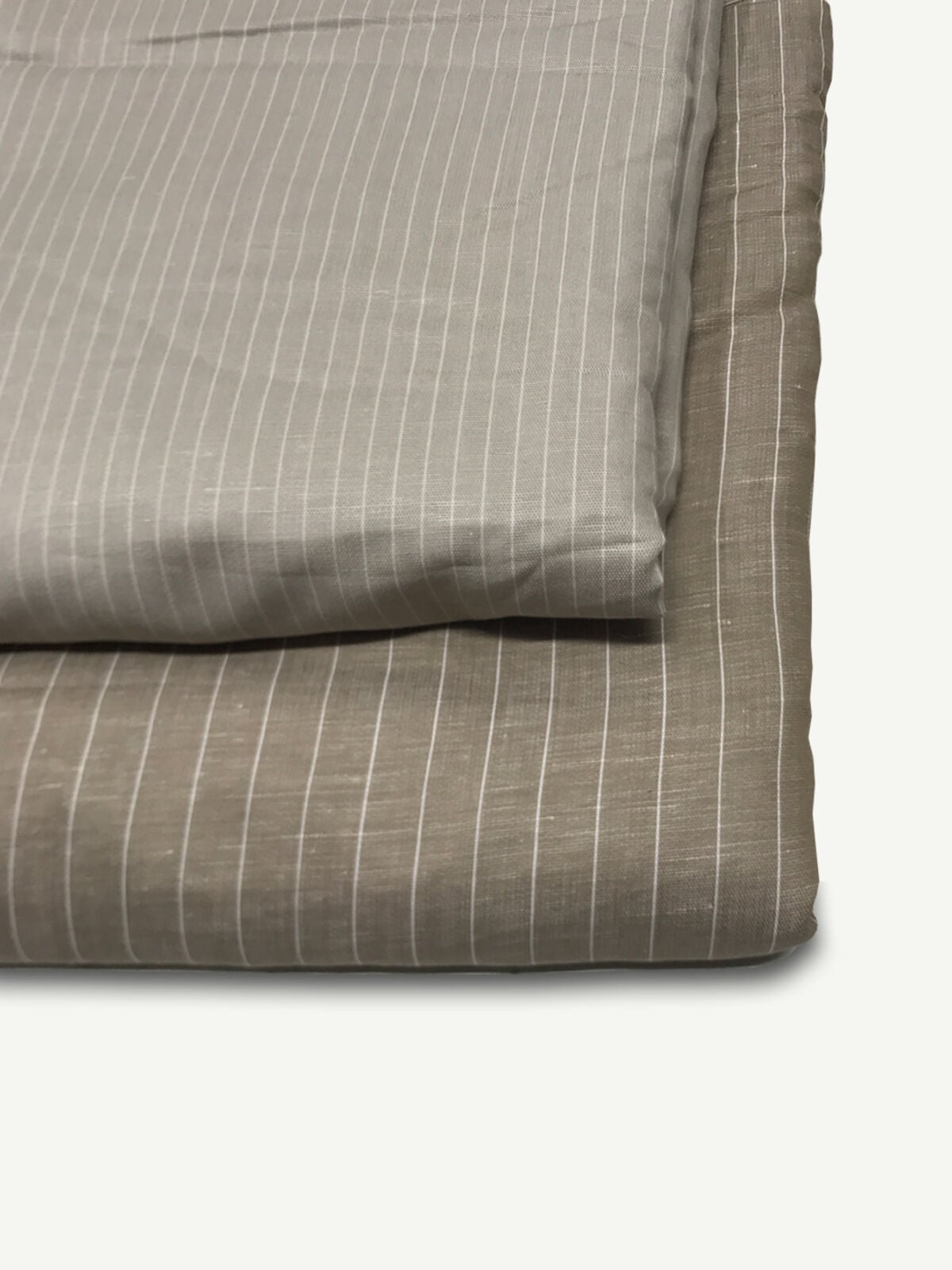 Orta Kalın Ham Keten Kumaş Seti, Boyları 550-570 cm 2 adet