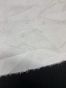 ORTA KALİTE Şardonlu 3 İplik Kumaş, Parça 80x150 cm - Ekru (HAFİF KİRLİ)