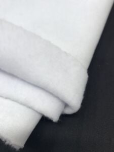 Şardonlu 3 İplik Kumaş Beyaz, Parça 130x190 cm