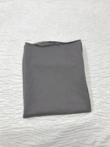 Diz Yapmaz Esnek 2 İplik Kumaş, Parça 50x180 cm - Gri