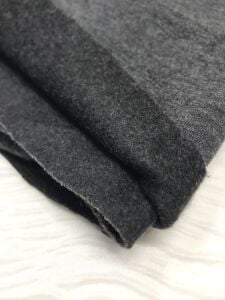 Şardonlu 3 İplik Kumaş Antrasit, Parça 85x180 cm