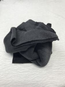 Şardonlu 3 İplik Kumaş Antrasit, Parça 85x180 cm