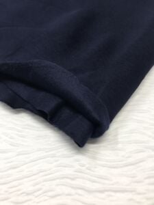 Şardonlu 3 İplik Kumaş Lacivert, Parça 100x180 cm