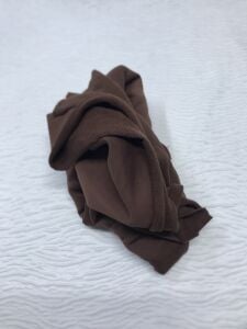 3 İplik Kumaş Kahverengi, Parça 85x180 cm