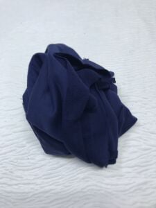 3 İplik Kumaş Lacivert, Parça 90x190 cm