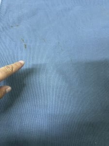 Ribana Fitilli Kumaş, Parça 60x110 cm İndigo (LEKE VAR)