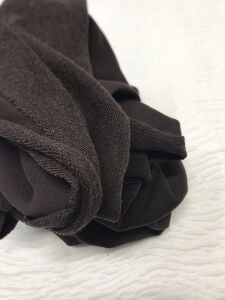 3 İplik Kumaş Kahverengi, Parça 95x180 cm