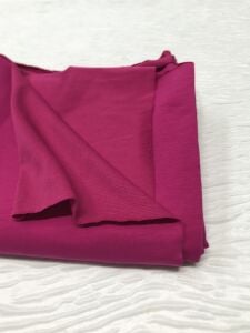 Diz Yapmaz Esnek 2 İplik Kumaş, Parça 75x180 cm - Fuşya
