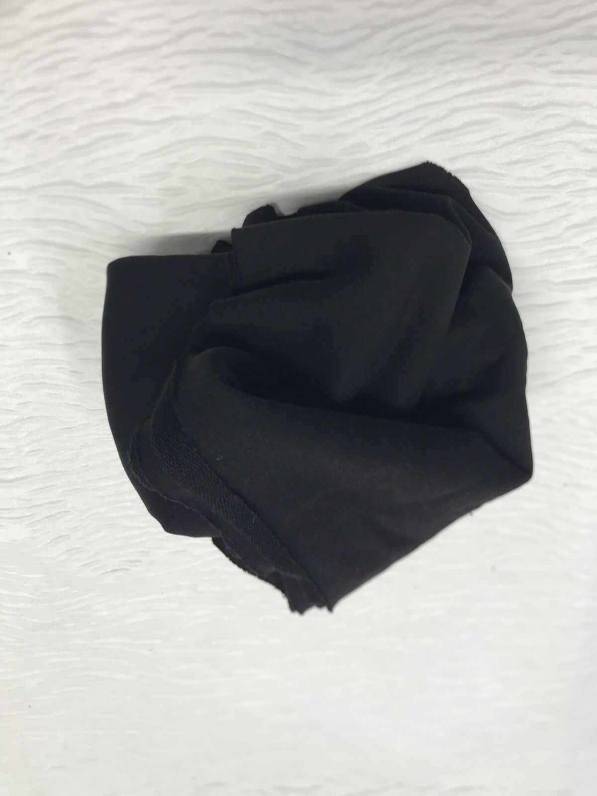 3 İplik Kumaş Siyah, Parça 75x170 cm