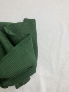 Zümrüt Yeşili Kaşkorse (Ribana) Kumaş, Parça 40x130 cm
