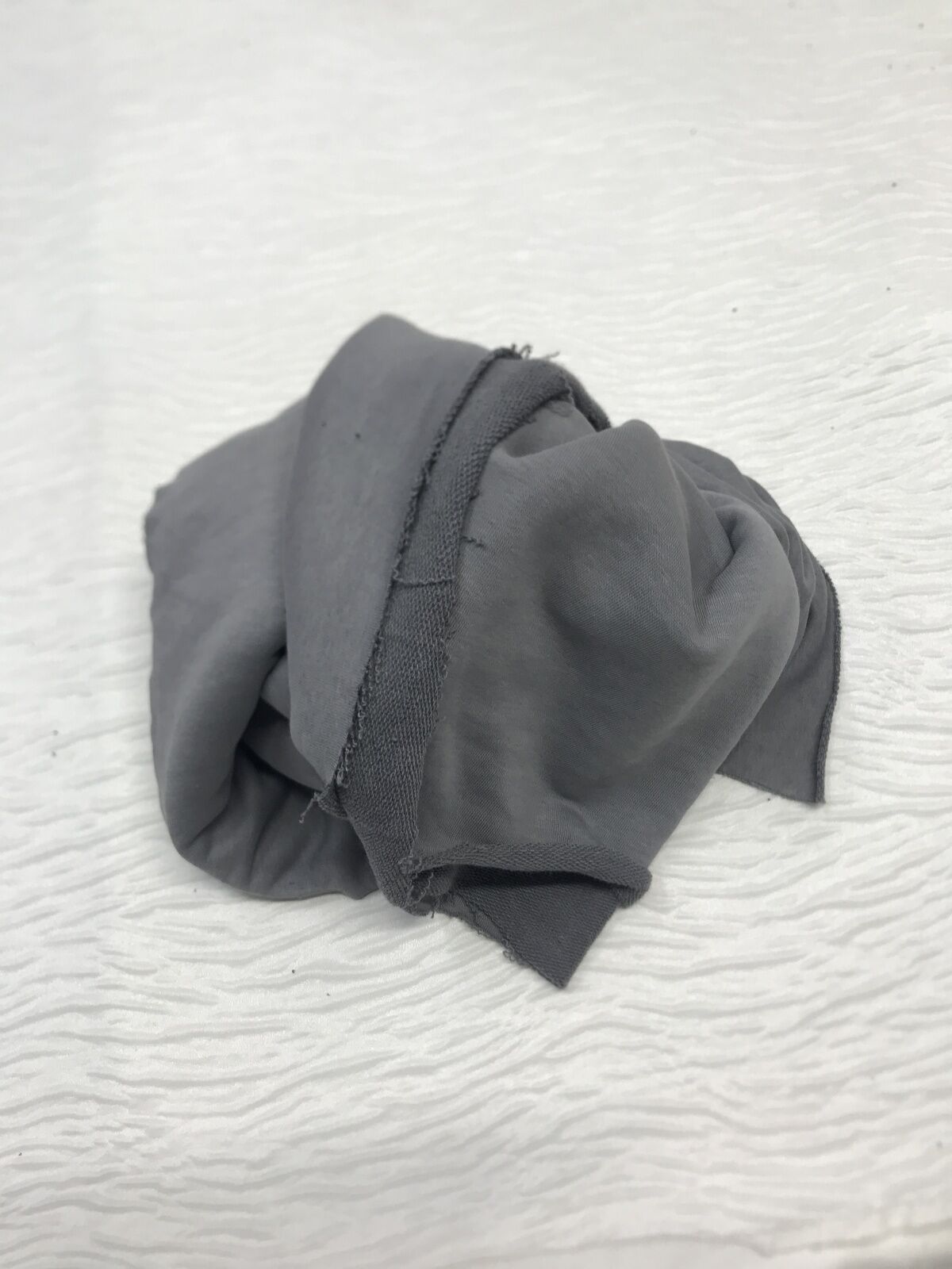 3 İplik Kumaş Gri, Parça 80x180 cm