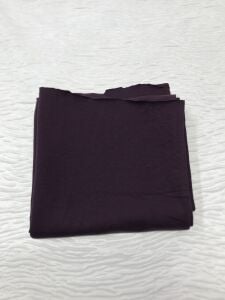 Diz Yapmaz Esnek 2 İplik Kumaş, Parça 90x190 cm - Mürdüm