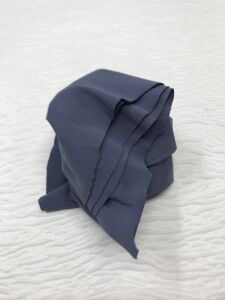 İnce Ribana Kumaş Koyu Gri - Parça 40x190 cm