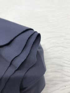 İnce Ribana Kumaş Koyu Gri - Parça 40x190 cm